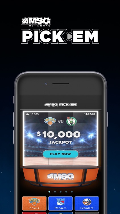 MSG Pick'Em Graphic 1